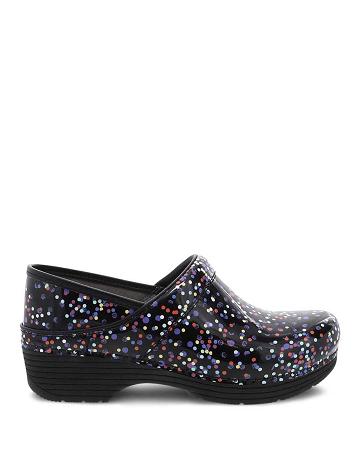 Sabots Dansko LT Pro Vernis Femme Noir Multicolore | FR 194ILH